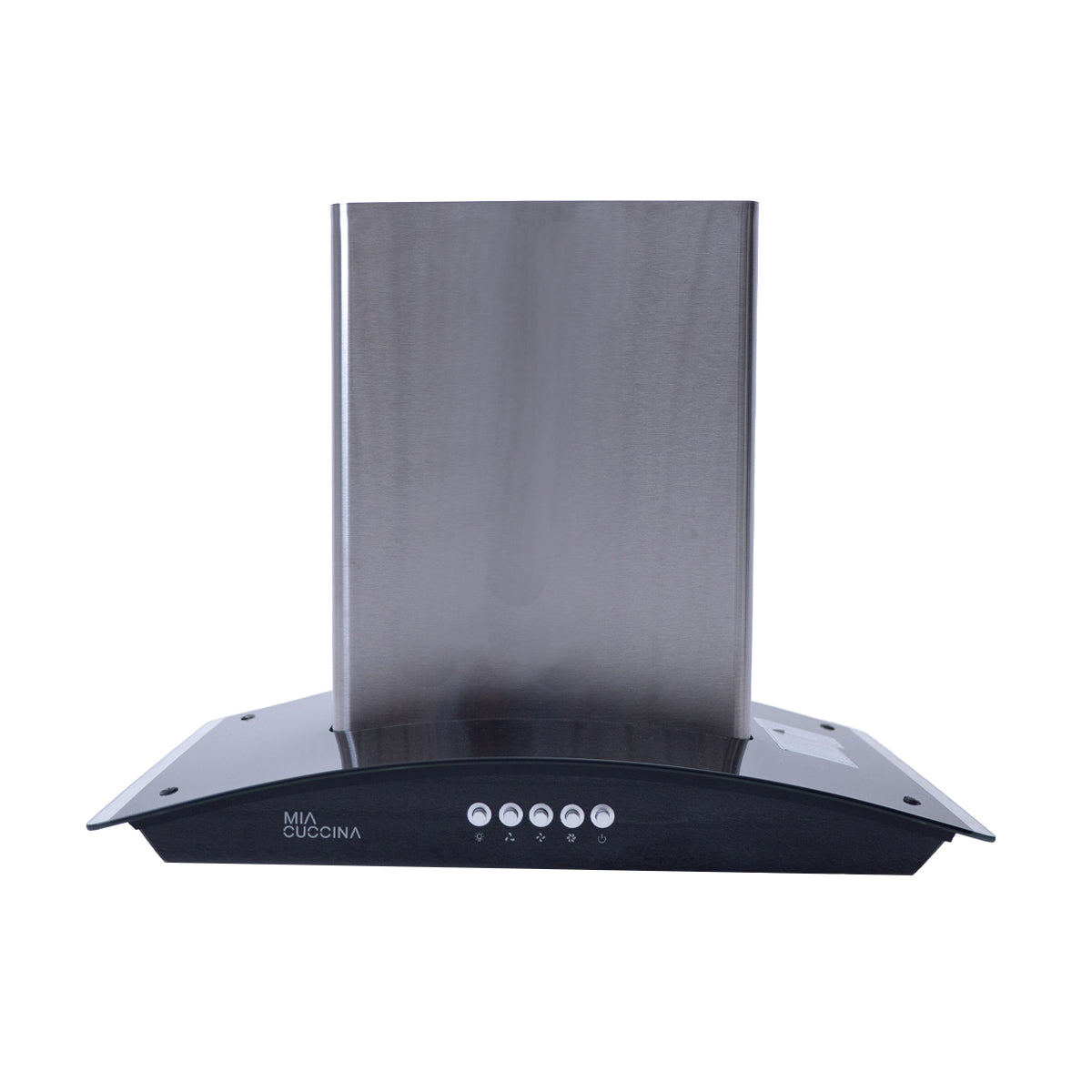 Campana extractora | Acero inoxidable y vidrio 60cm
