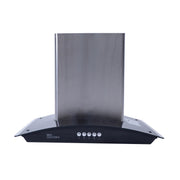 Campana extractora | Acero inoxidable y vidrio 60cm