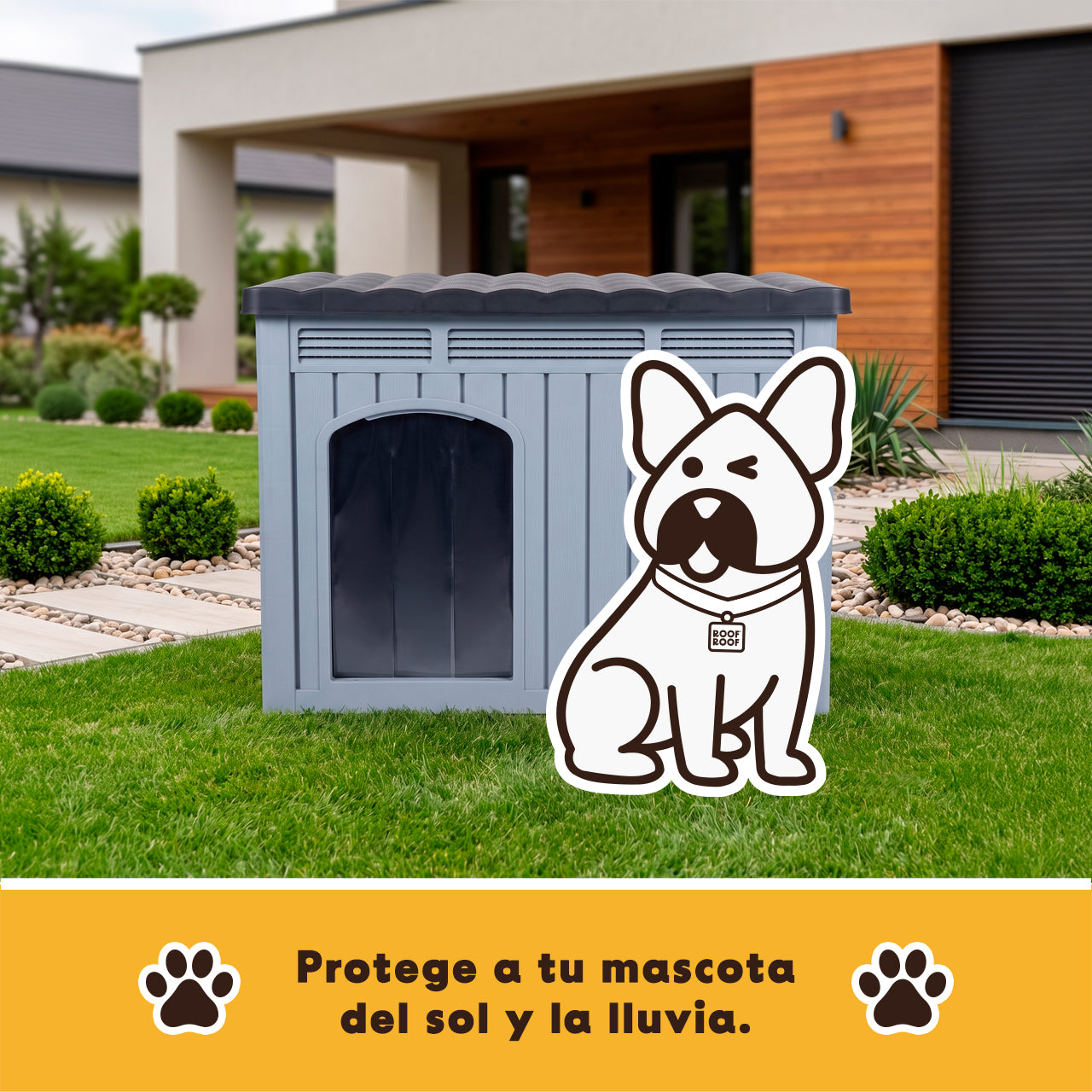Casa para Perro Havana Gris