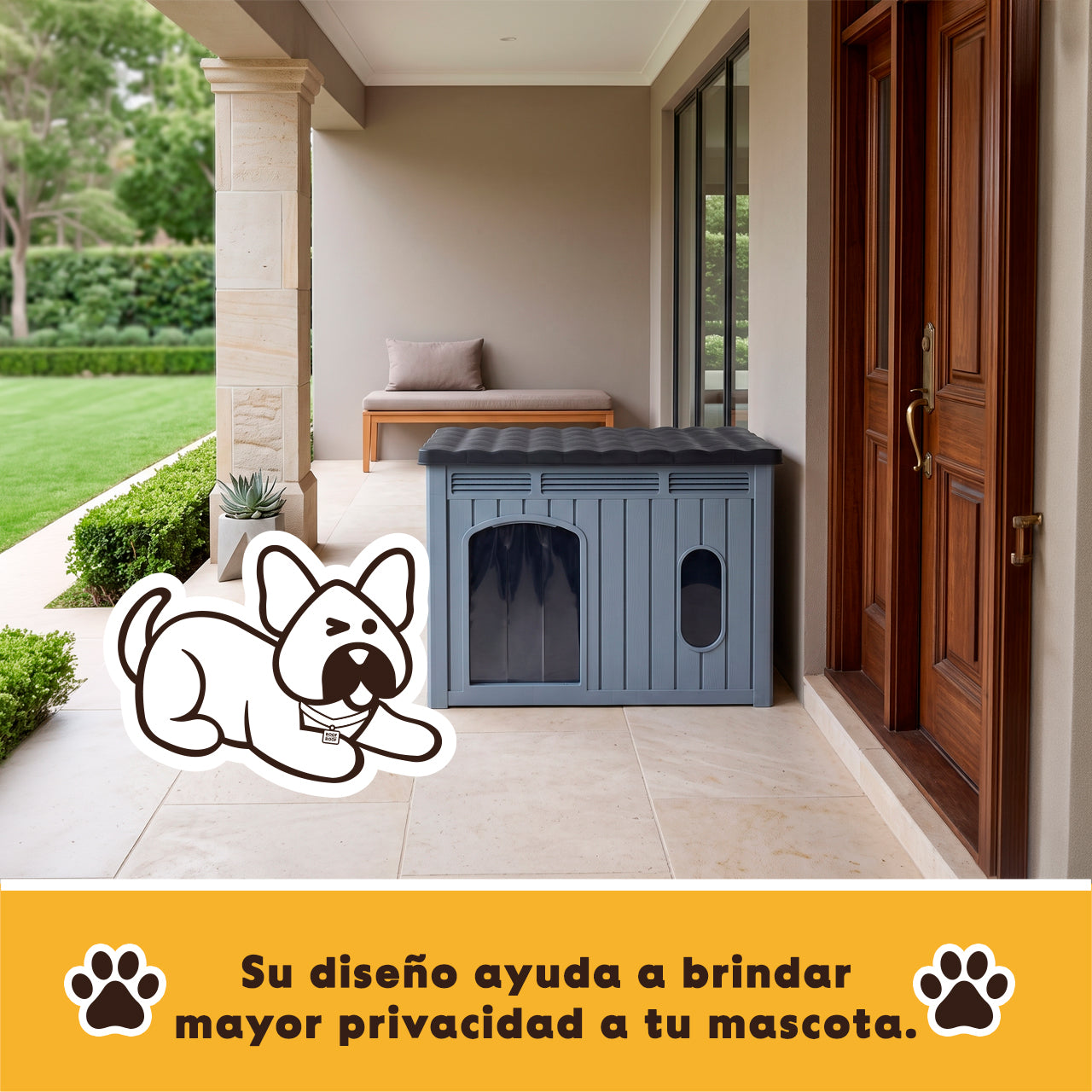 Casa para Perro Havana Gris