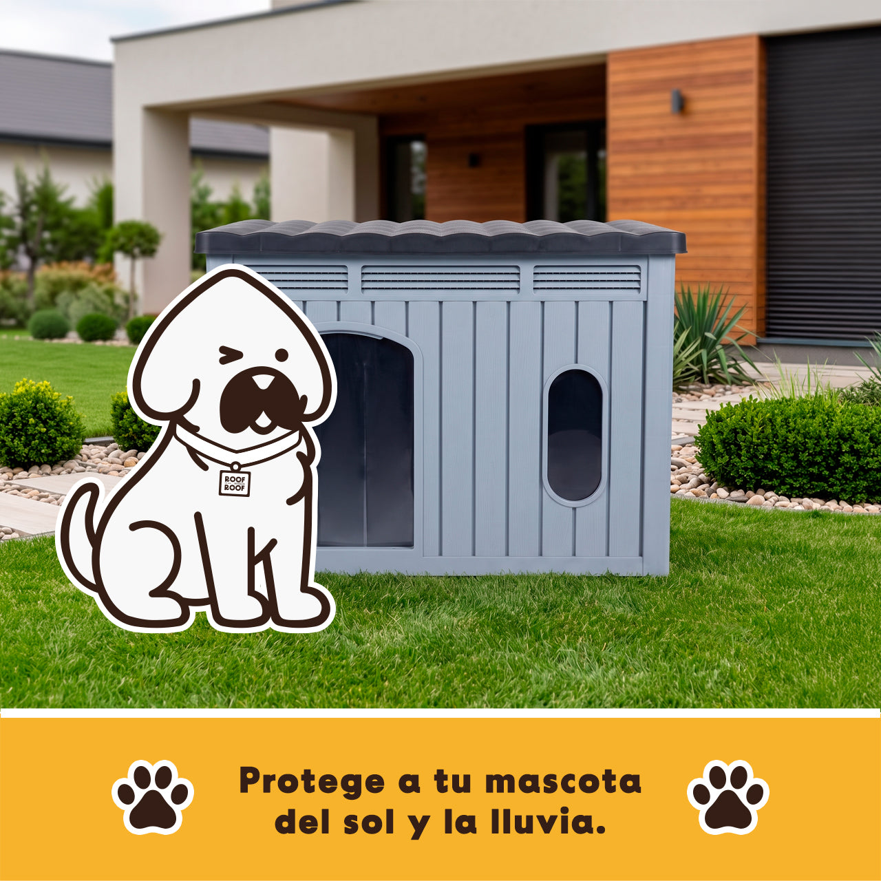 Casa para Perro Havana Gris
