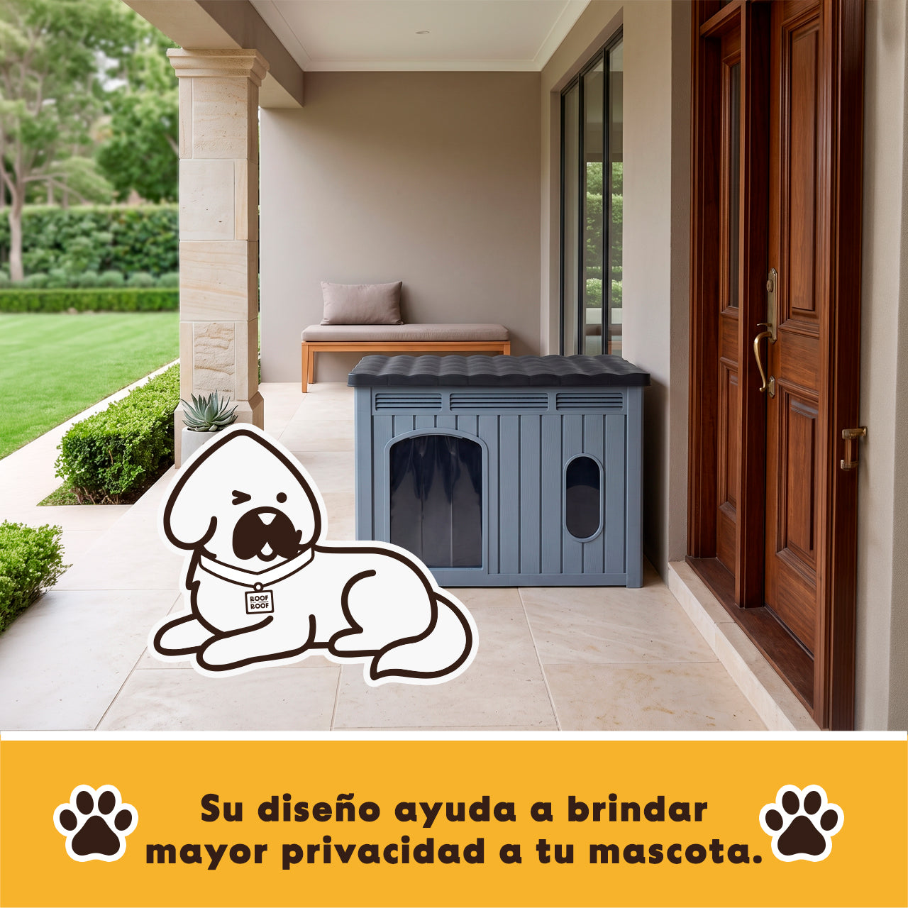 Casa para Perro Havana Gris
