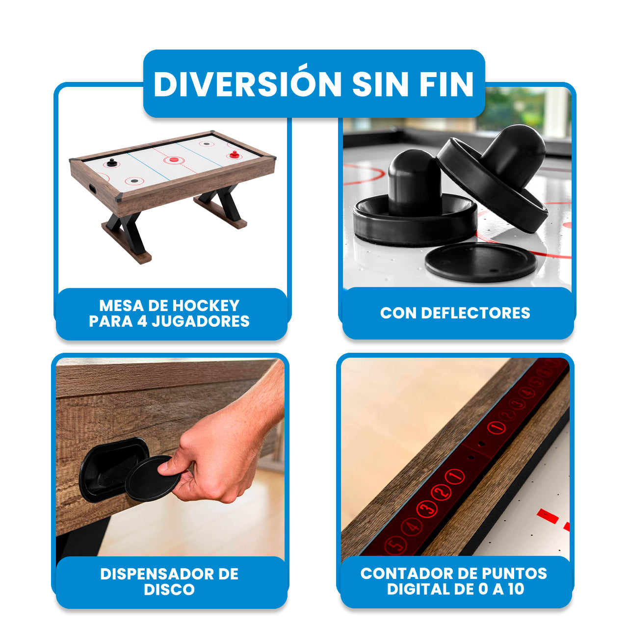 Mesa de Air Hockey | 7 FT