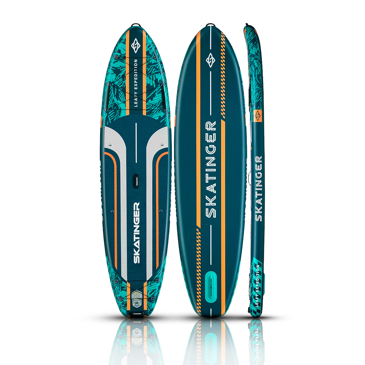 Paddle Board Inflable Leafy Expedition Green / Blue 11’6” con Accesorios