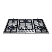 Parrilla de Gas Empotrable 86 cm de Acero Inoxidable con 6 Quemadores