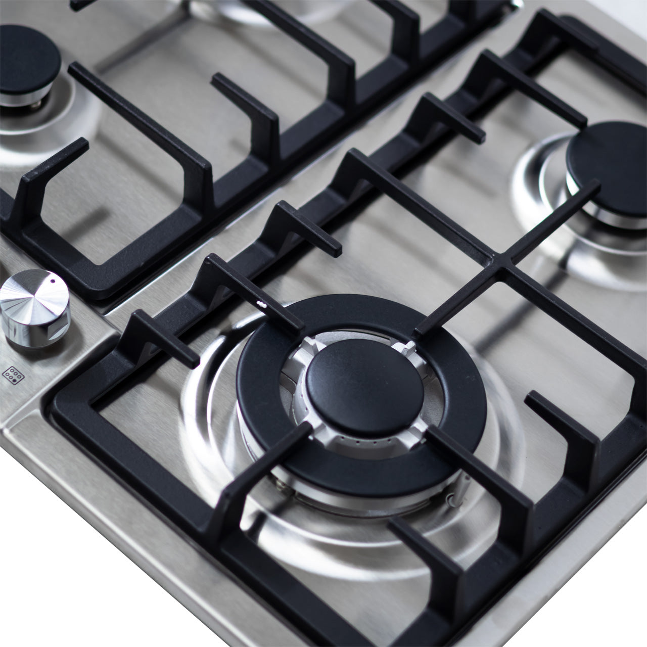 Parrilla de Gas Empotrable 86 cm de Acero Inoxidable con 6 Quemadores