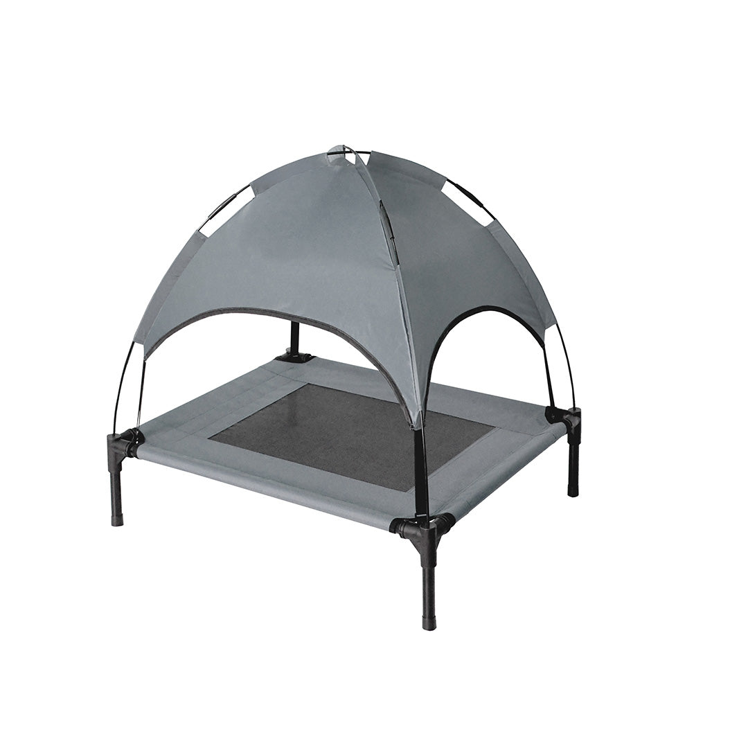 Cama Elevada con Toldo para perro, portátil