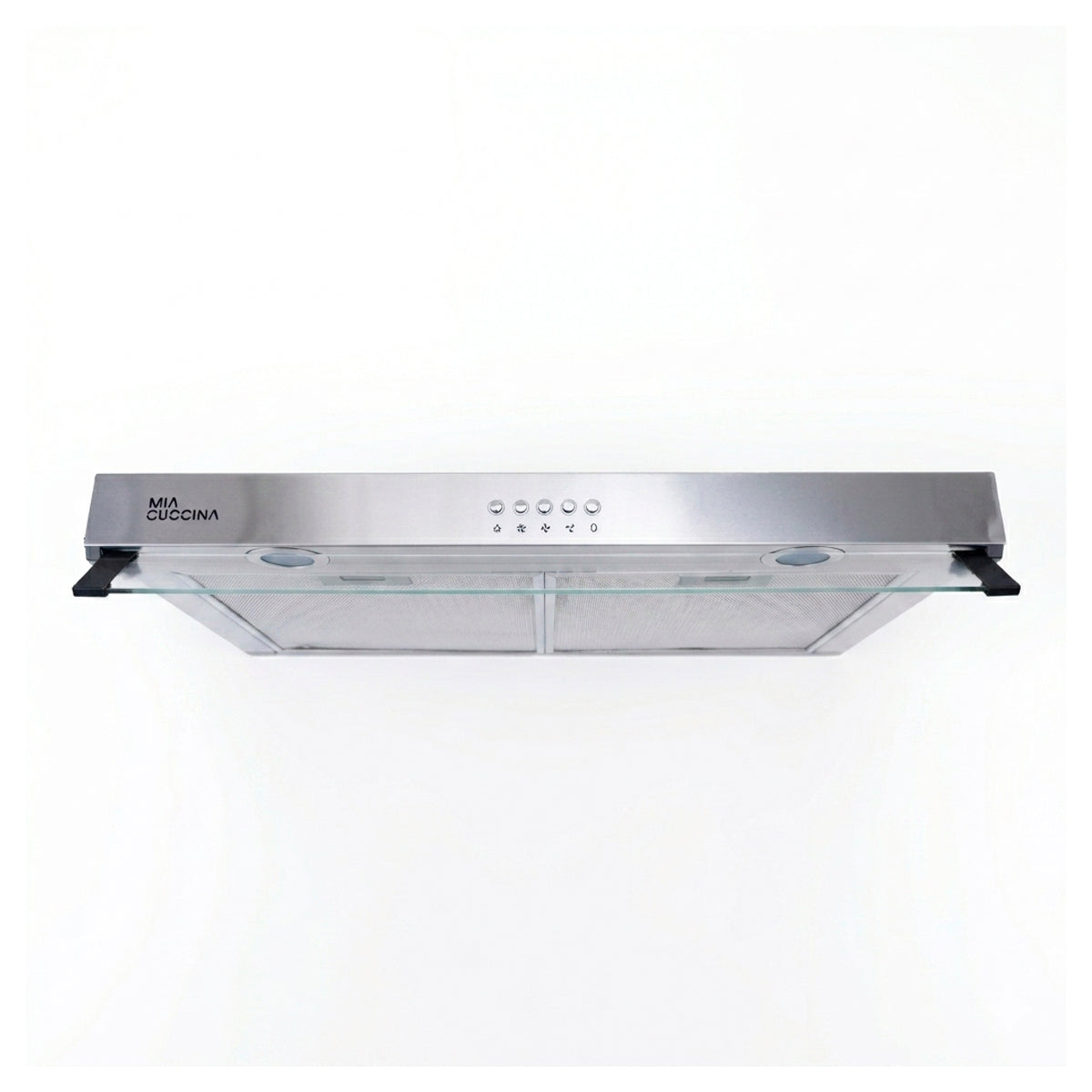 Campana Tipo Pana de Acero Inoxidable con Extractor de Cocina