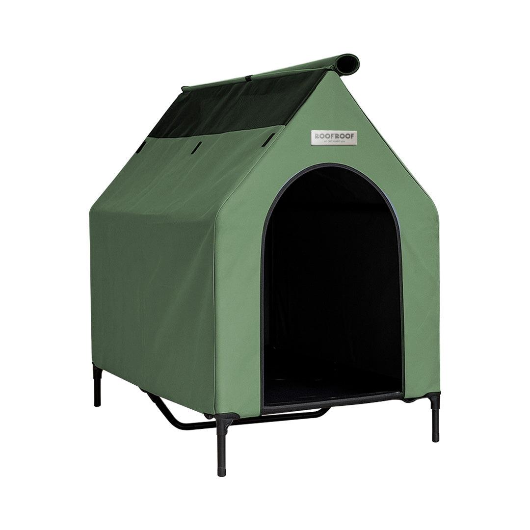 Casa campaña para perros portátil, piso elevado