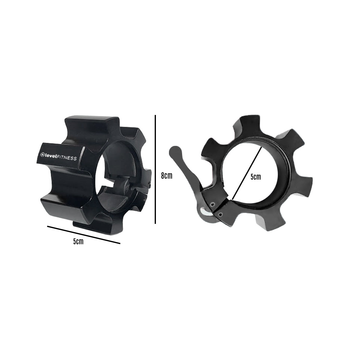 Seguros de Aluminio Para Barra Olimpica