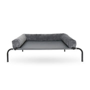 Cama para Perro CALI | Cama Elevada con Bordes Acolchados