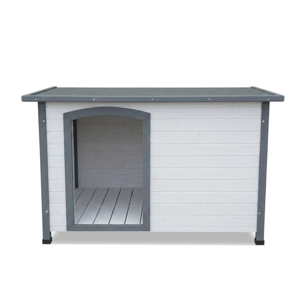 Casa para Perro LENA | Refugio de Madera con Techo Inclinado