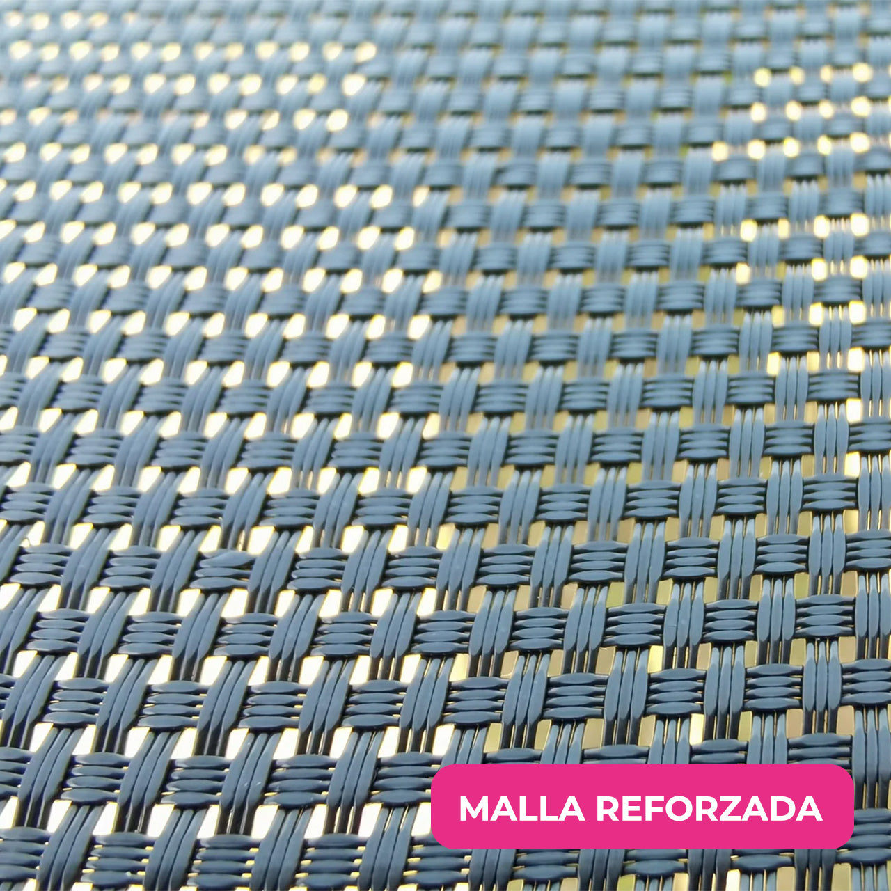 Trampolín Recto con Red de Seguridad para Exterior