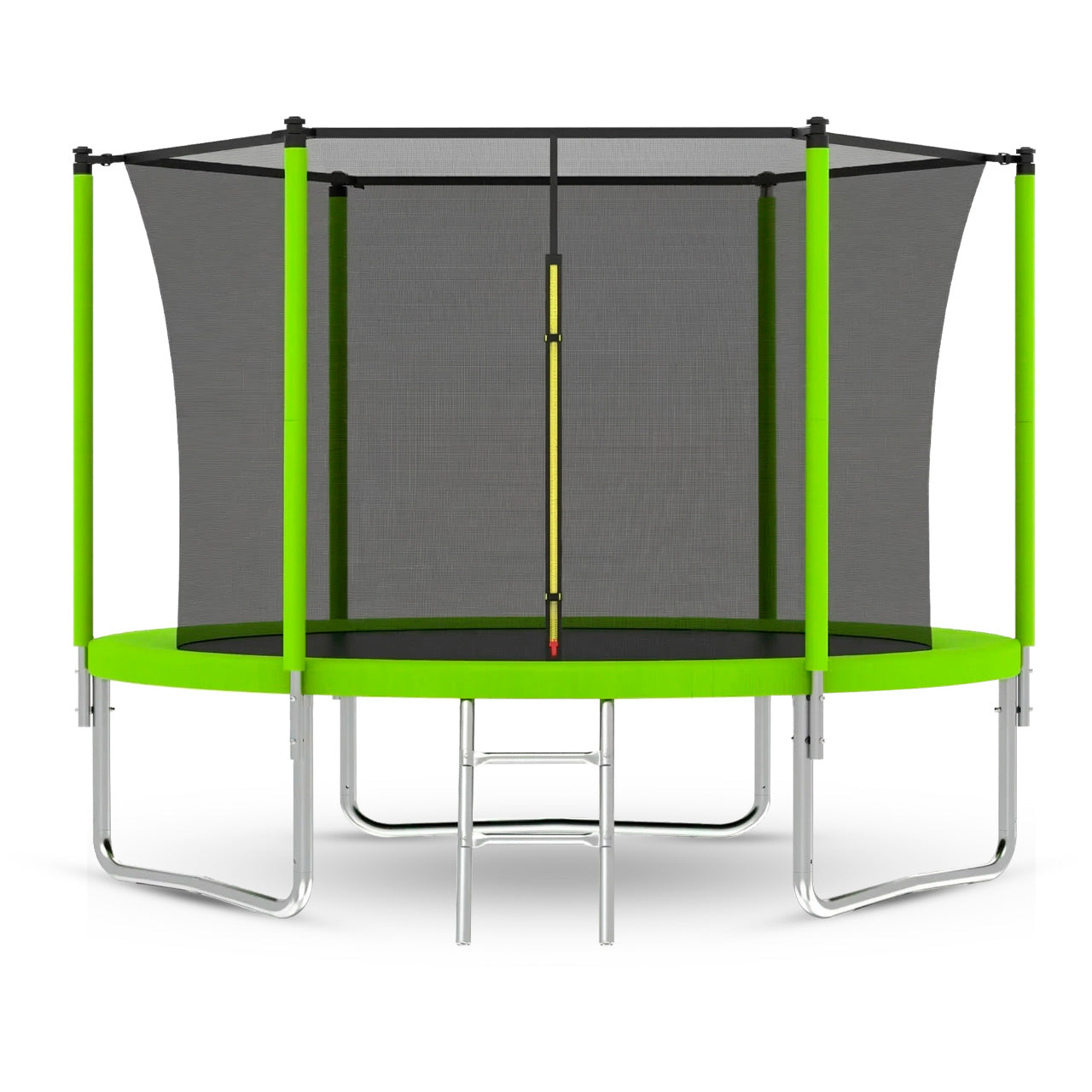 Trampolín Recto con Red de Seguridad para Exterior