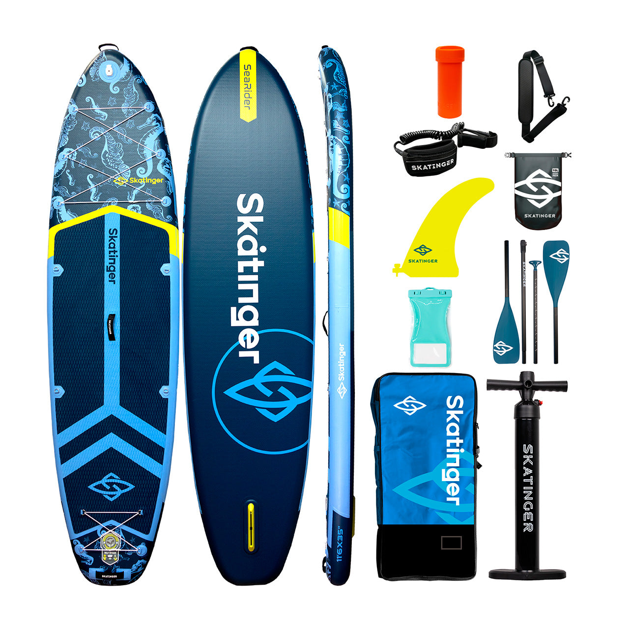 Paddle Board Inflable Sea Rider 11’6” con Accesorios