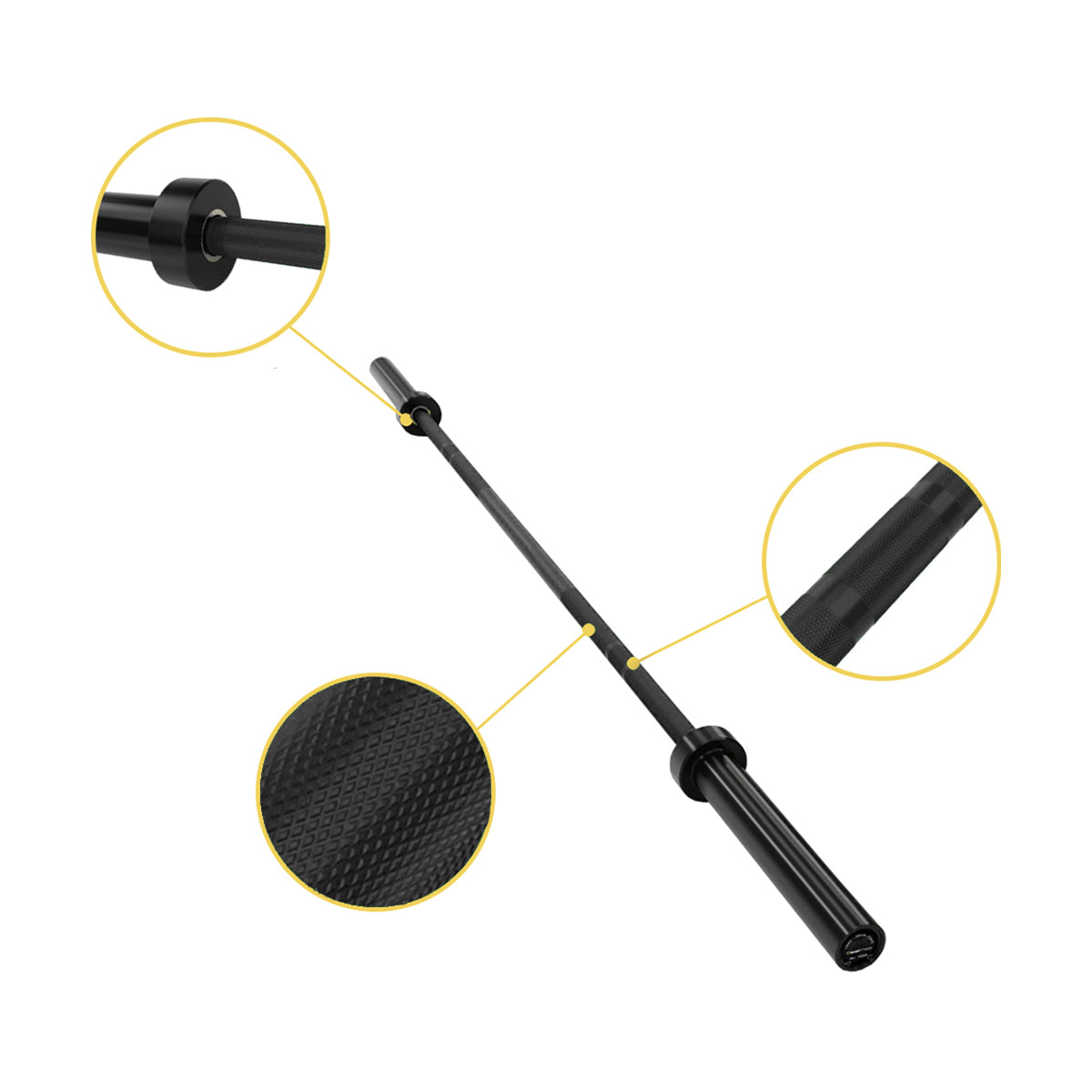 Barra Olimpica Cerakote Colores 15kg Crossfit