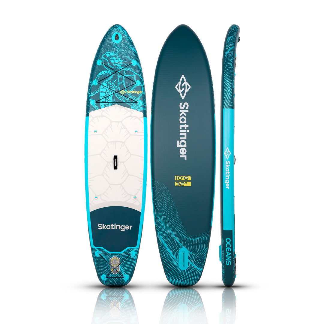 Paddle Board Inflable Turtle 2026 10’6” con Accesorios