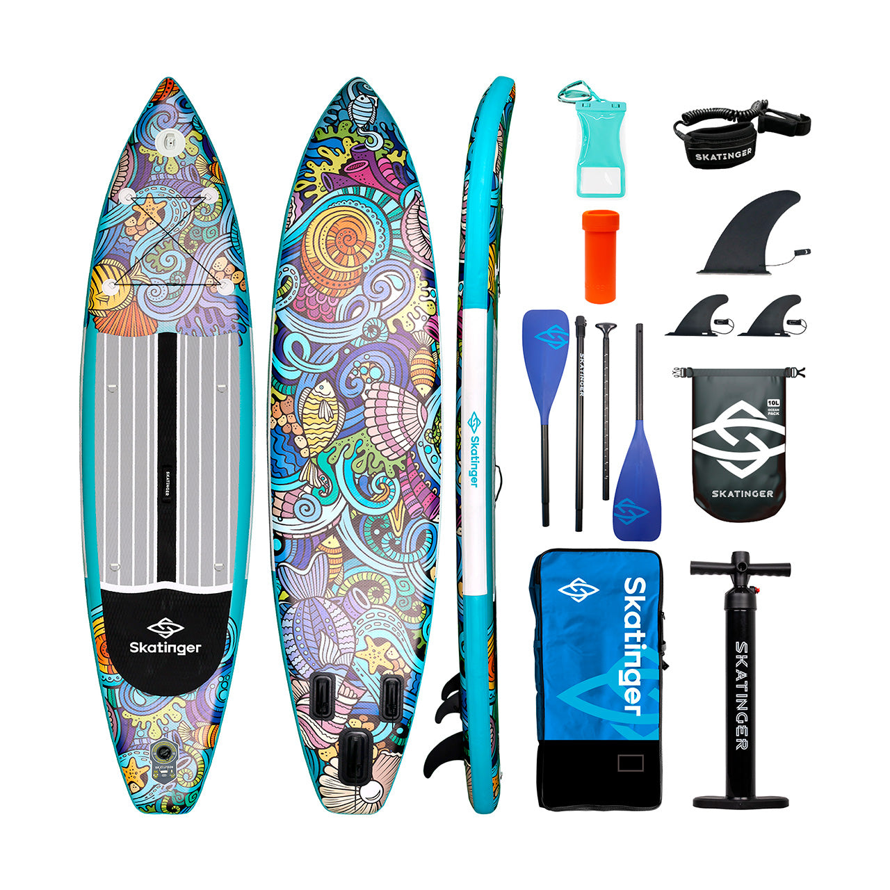 Paddle Board Inflable Undine 11’6” con Accesorios