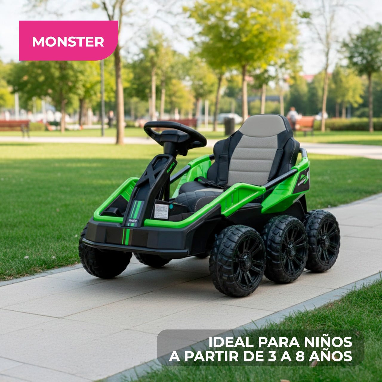 Carro Eléctrico Monster | 24V