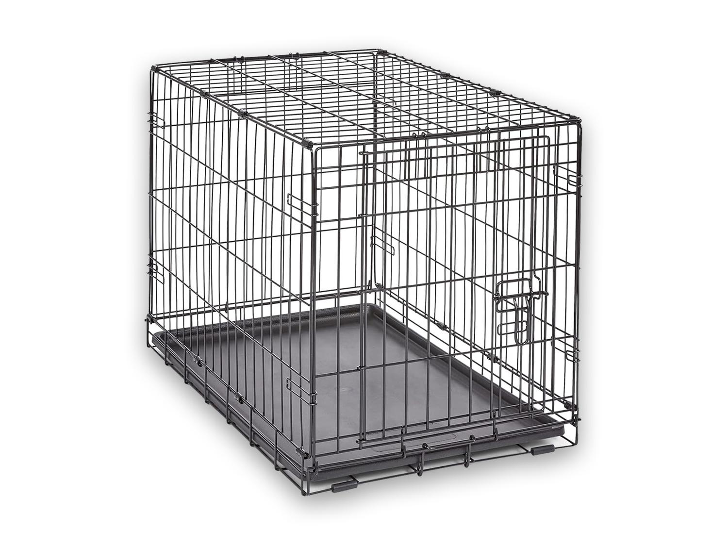 Jaula Metálica Plegable Para Mascotas